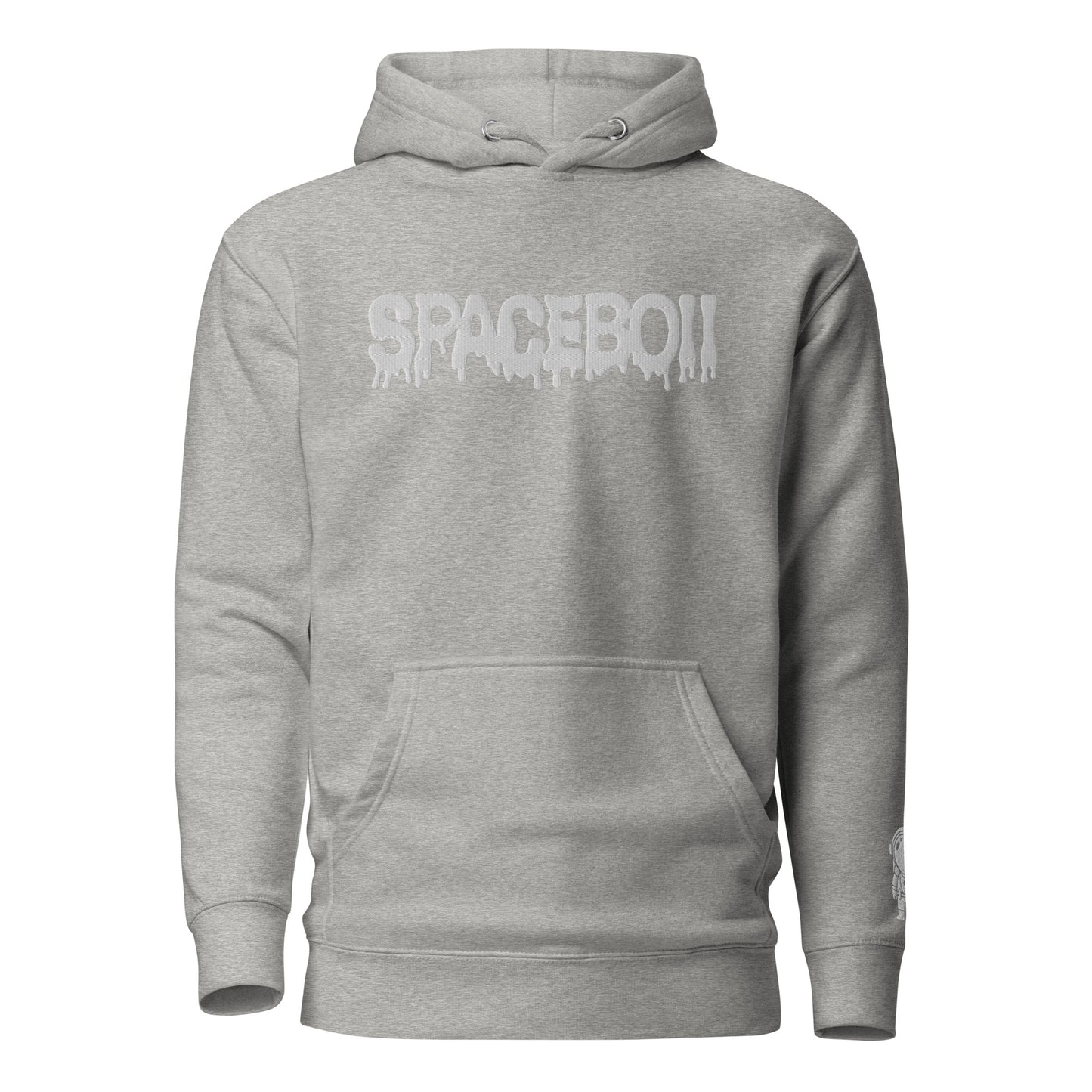 SpaceBoii Unisex Hoodie Embroider technique.