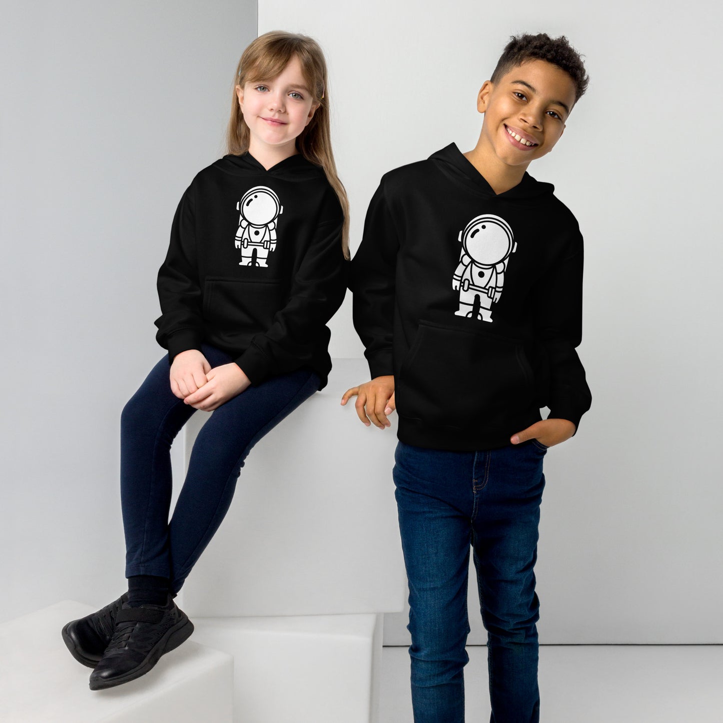 SpaceBoii Kids fleece hoodie