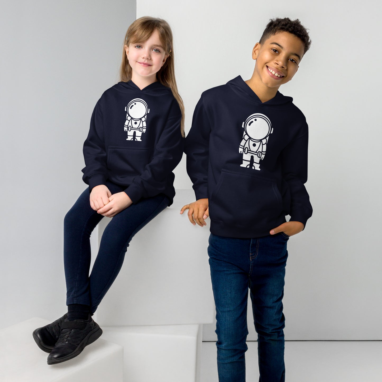 SpaceBoii Kids fleece hoodie