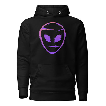 40Planets AlienFace Unisex Hoodie