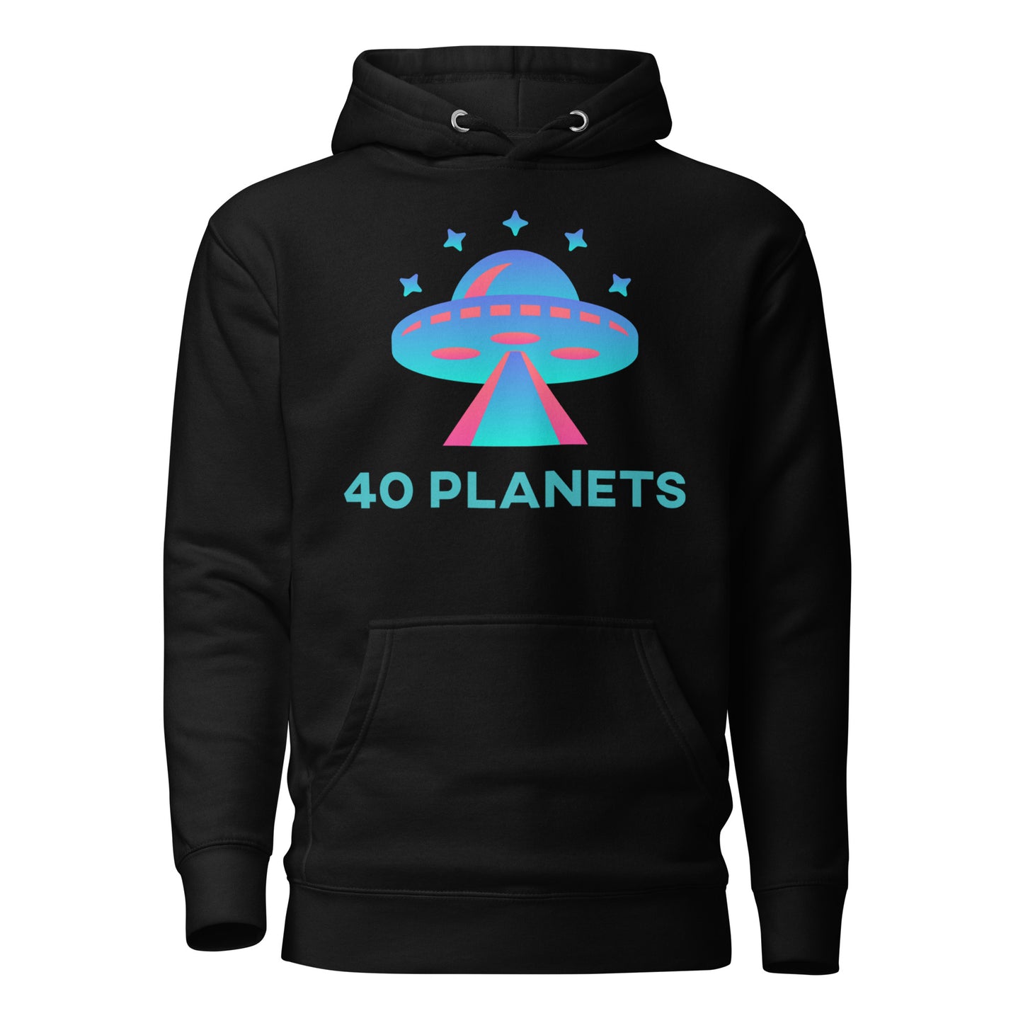 40Planets UFO Unisex Hoodie