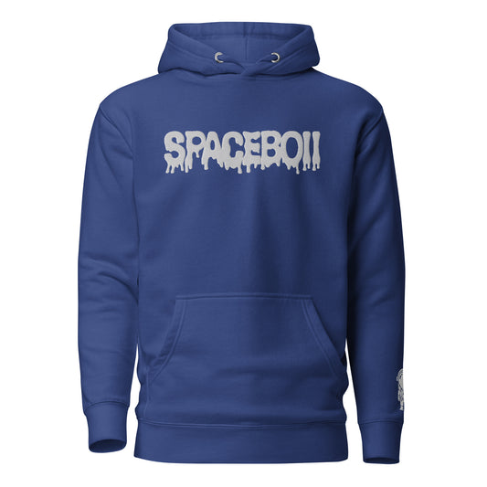 SpaceBoii Unisex Hoodie Embroider technique.