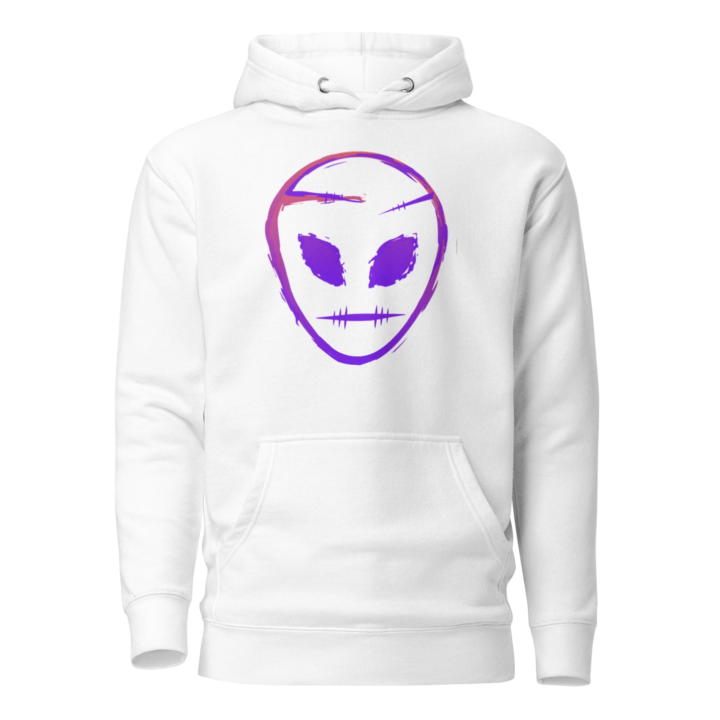 40Planets AlienFace Unisex Hoodie