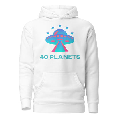 40Planets UFO Unisex Hoodie