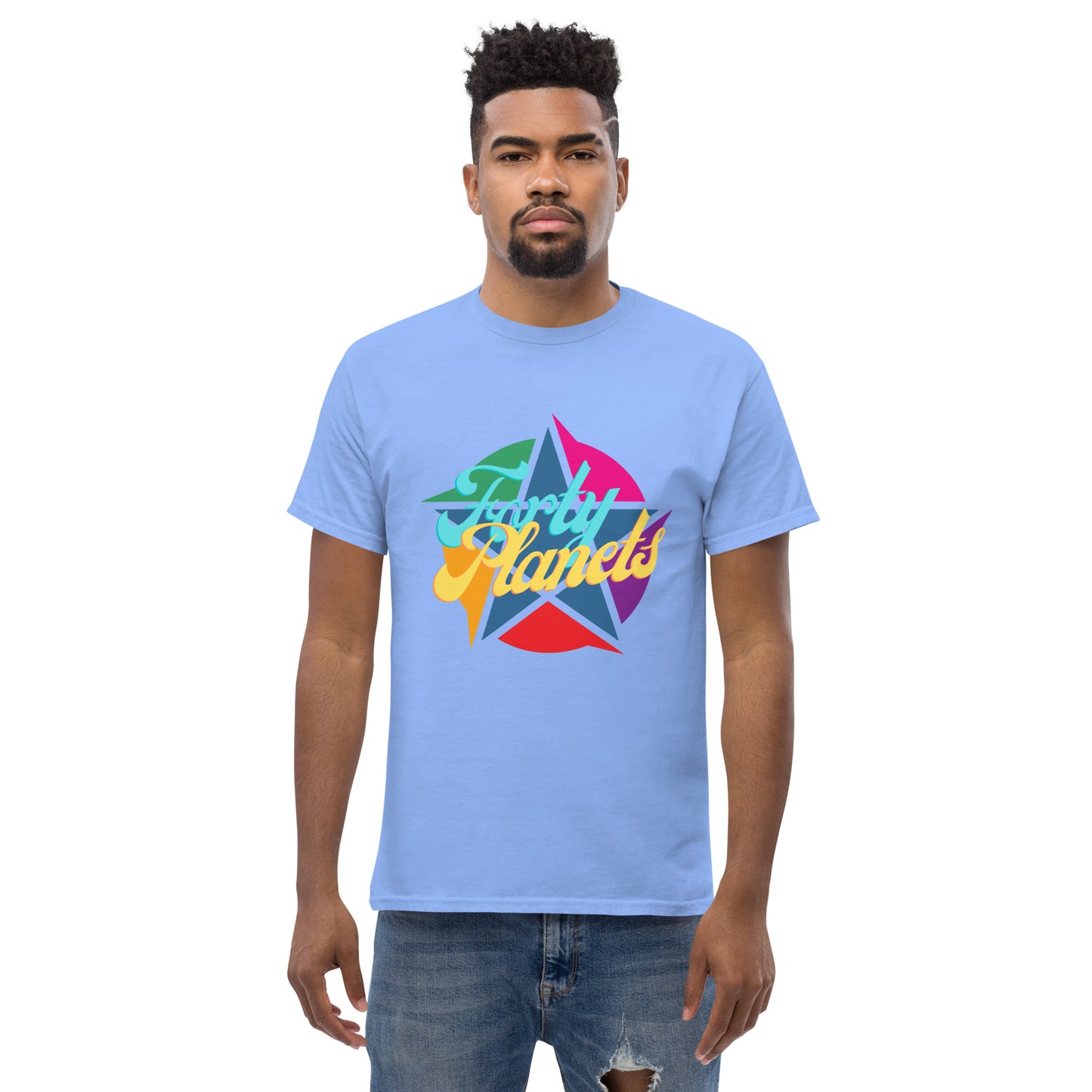 Forty Planets Pentagram T-Shirt